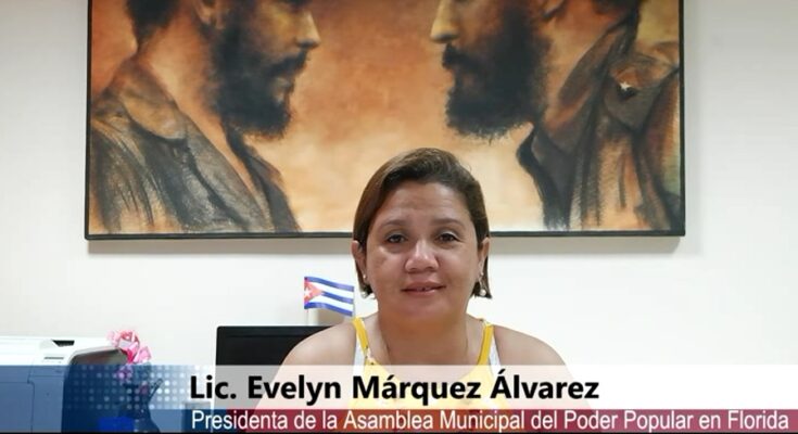 Evelyn Márquez Álvarez, presidenta de la Asamblea Municipal del Poder Popular