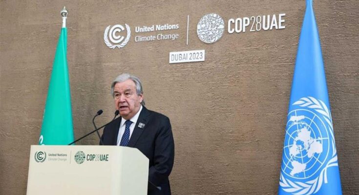 Secretario general de ONU convocó a mayor ambición en COP28