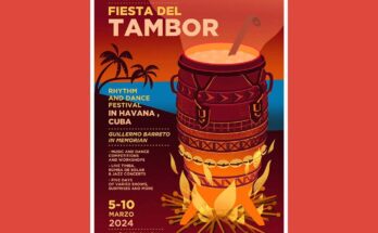 Fiesta del tambor 2024 en Cuba