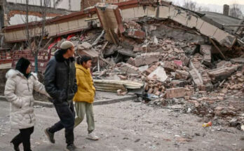 Fuerte terremoto sacude Xinjiang en China