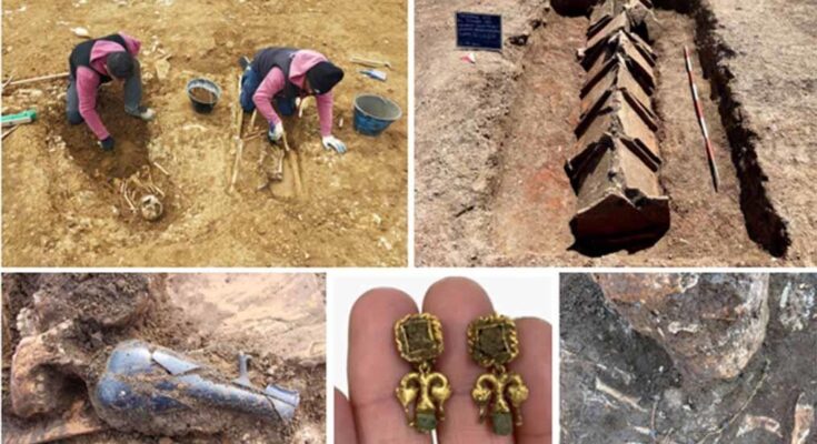 Arqueólogos hallan en Italia necrópolis de tiempos del Imperio Romano