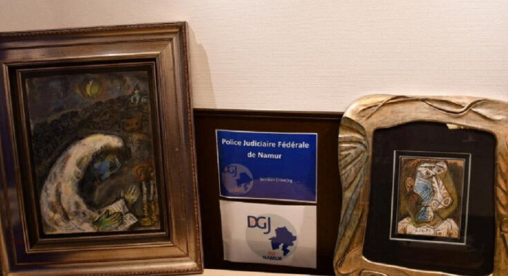 Hallan en Bélgica cuadros robados de Picasso y Chagall