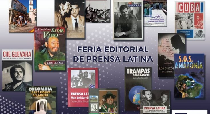 Una veintena de títulos de Prensa Latina en feria editorial habanera