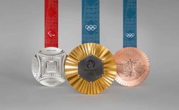 Revelan medallas que se entregarán en Juegos Olímpicos de París