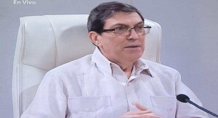 Cuba no está sola, asegura ministro de Relaciones Exteriores