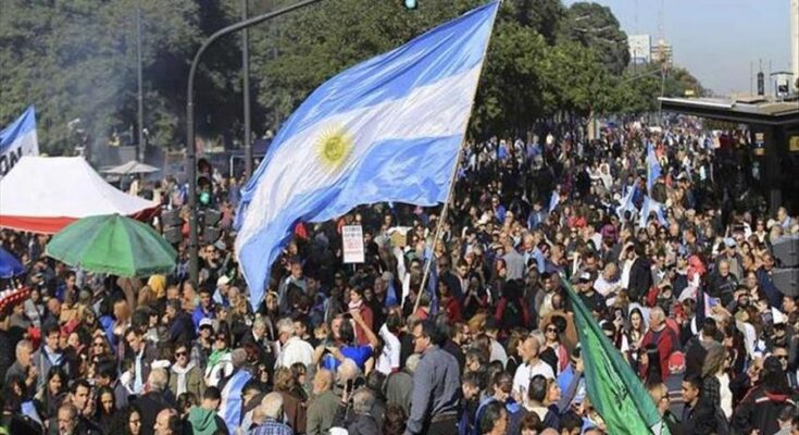 Trabajadores argentinos realizan nueva jornada de protestas