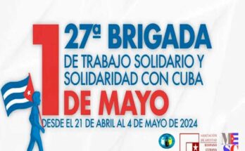 Brigadas internacionalistas materializan solidaridad con Cuba