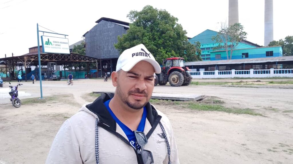 Agricultor floridano Jorge Hernández Mesa