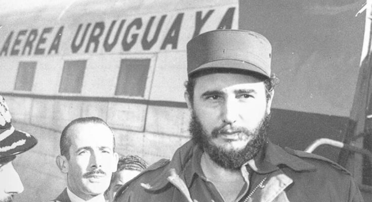 Evocarán, a 65 años, primera visita de Fidel Castro a Uruguay