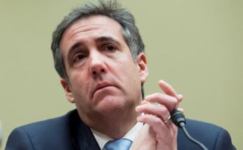 De mano derecha a enemigo, Michael Cohen comparece en juicio a Trump