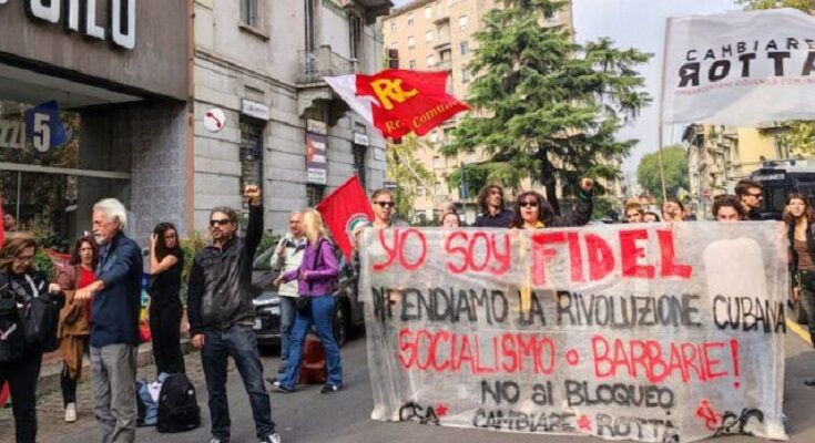 Demandan en Italia cese de acciones de EEUU contra Cuba
