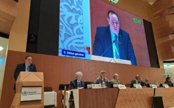 Cuba aboga por cooperación en Asamblea Mundial de la Salud