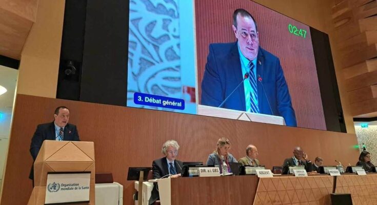 Cuba aboga por cooperación en Asamblea Mundial de la Salud