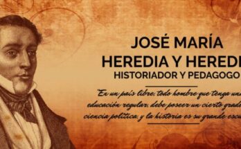 José María Heredia, poeta e iniciador del proceso revolucionario cubano