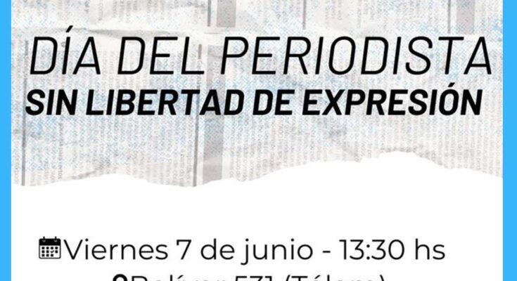 Realizan en Argentina acto por el Día del Periodista
