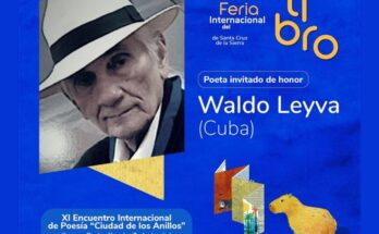 Feria del libro de Bolivia reverencia a poeta cubano