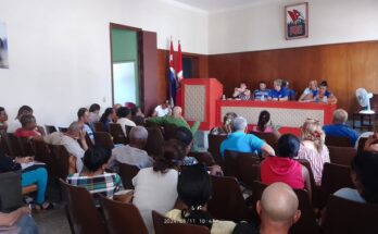 Analizó dirección política floridana la producción de alimentos y enfrentamiento al delito