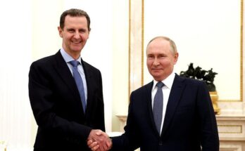 Presidente sirio inicia visita a Rusia y se reúne con Putin