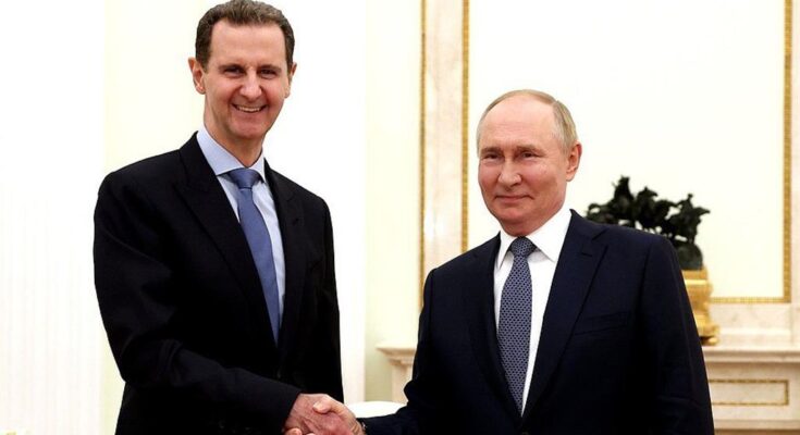 Presidente sirio inicia visita a Rusia y se reúne con Putin