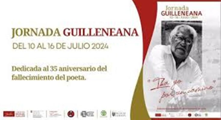Realizarán en Cuba jornada en honor al poeta Nicolás Guillén