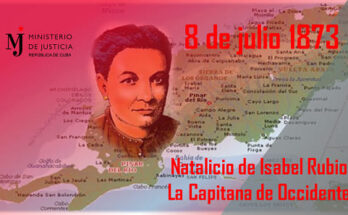 nacimiento de Isabel Rubio, La Capitana de Occidente