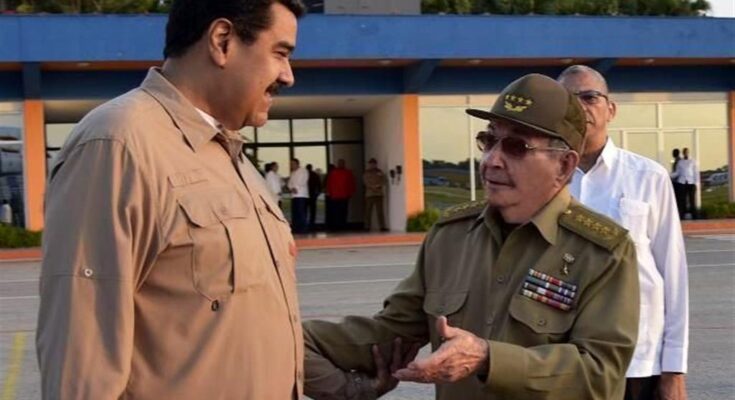 Felicita Raúl Castro a Nicolás Maduro por victoria electoral