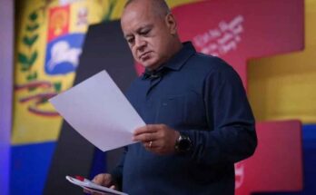 Diosdado Cabello alertó de nuevos planes violentos en Venezuela