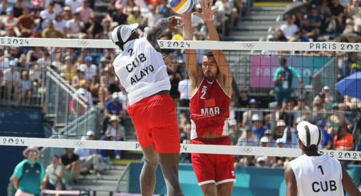 Cubanos Díaz y Alayo siguen a todo tren en voleibol de playa olímpico