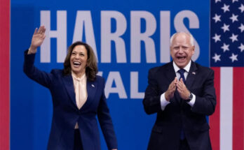 Harris-Walz llevan campaña demócrata a estados de la Unión claves