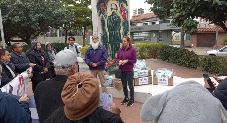 Reafirman solidaridad con Cuba en Bolivia con envío de donación