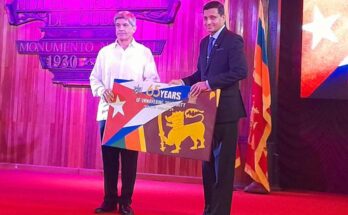 Sri Lanka y Cuba celebran 65 años de nexos de amistad y cooperación (+Fotos)