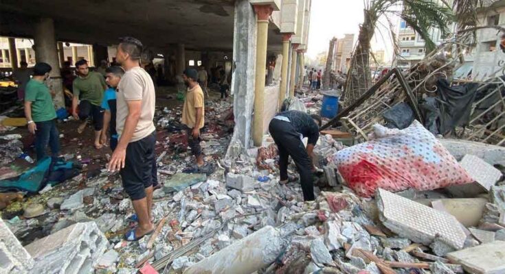 Siria tacha de fascista bombardeo israelí contra escuela en Gaza