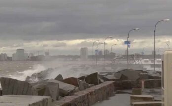 Tormenta de Santa Rosa se cumple en Uruguay