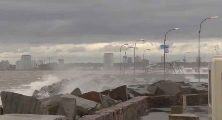 Tormenta de Santa Rosa se cumple en Uruguay