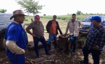 Visitó secretario del Partido de la provincia a productores de avanzada en Florida