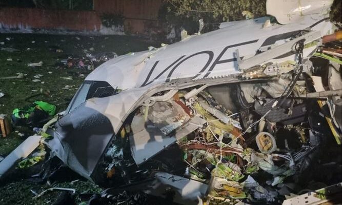 La tragedia del avión que enlutó Brasil