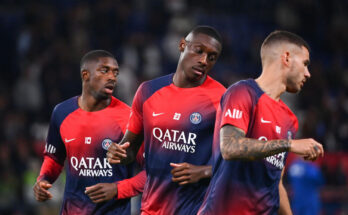 Dembélé fuera de convocatoria del PSG ante Arsenal en Champions