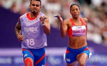 Cubana Durand campeona paralímpica de 400 metros