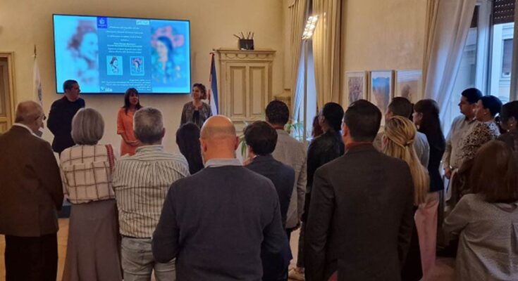 Abrió en Italia muestra pictórica sobre heroína cubana Celia Sánchez