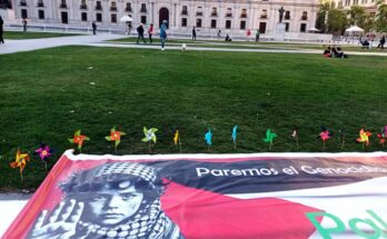 Desde Chile, un homenaje a los niños asesinados en Gaza