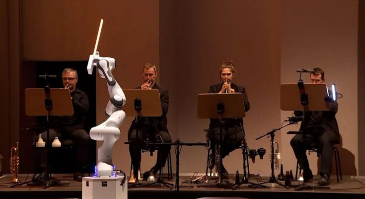 Robot dirige Orquesta Sinfónica de Dresde