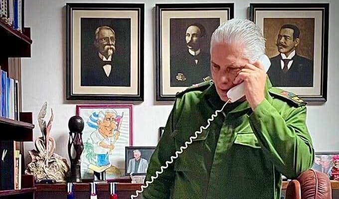Recorrerá presidente de Cuba territorios impactados por Rafael