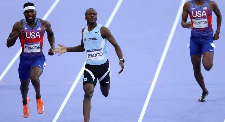 Los mejores del deporte en 2024: velocista Letsile Tebogo (+Fotos)