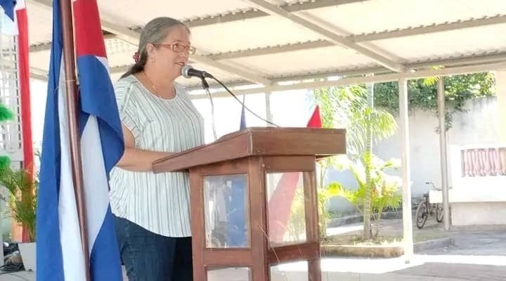 Primera secretaria del Partido Comunista de Cuba en Florida, Liliana Boudet Nápoles