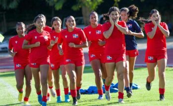 Selección dominicana de fútbol Sub-17 (f) y Cuba en juego amistoso