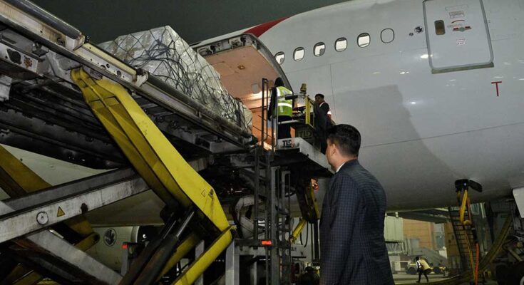 India envió a Cuba asistencia humanitaria en medicamentos (+Foto)