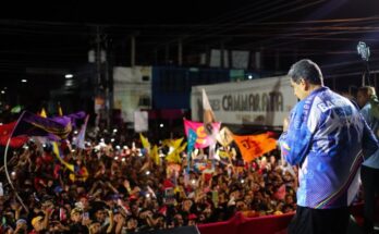 Venezuela: hervidero de pueblo para celebrar y apoyar a Maduro