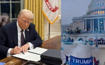 Críticas a indultos de Trump por asalto al Capitolio de EEUU