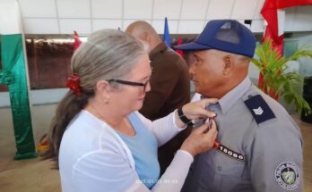 Celebran en Florida el aniversario 66 de la Policía Nacional Revolucionaria