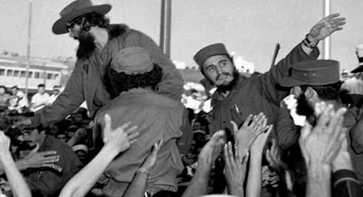 Enero 8 de 1959, la Caravana de la Libertad llega a La Habana
